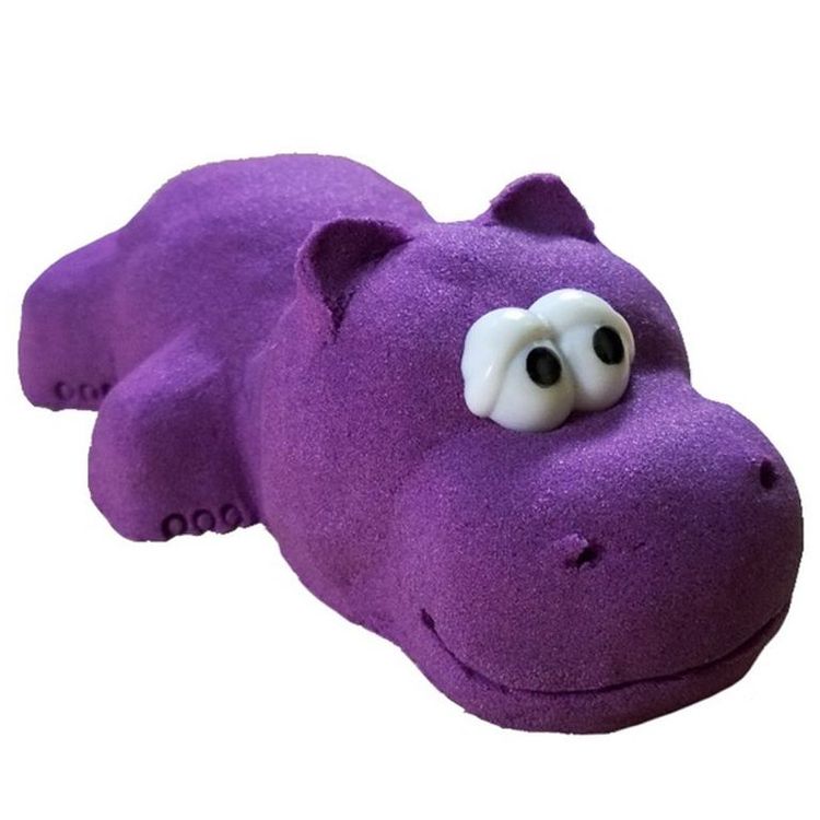 Космический пластичный песок Сиреневый 3 кг — картинка 3