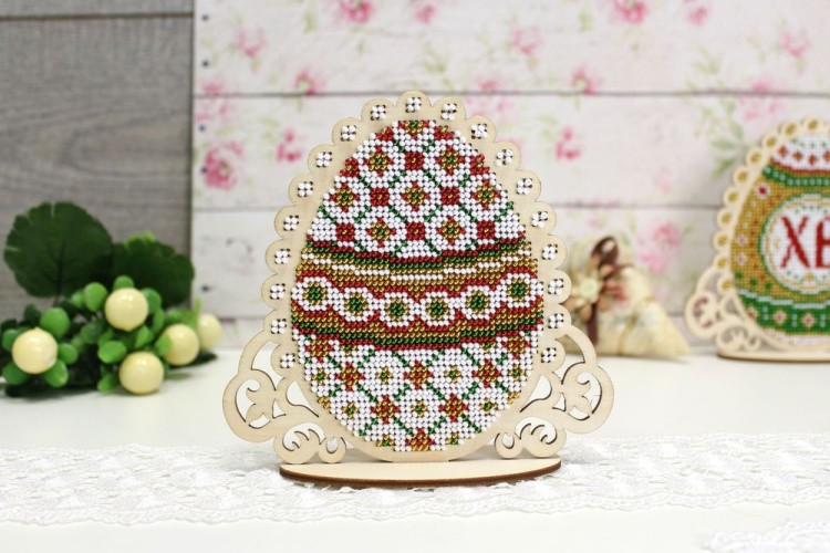 Набор для вышивания «Белое пасхальное яйцо» — картинка 2