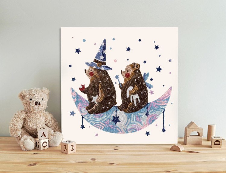 Алмазная вышивка «Верхом на луне» — картинка 4