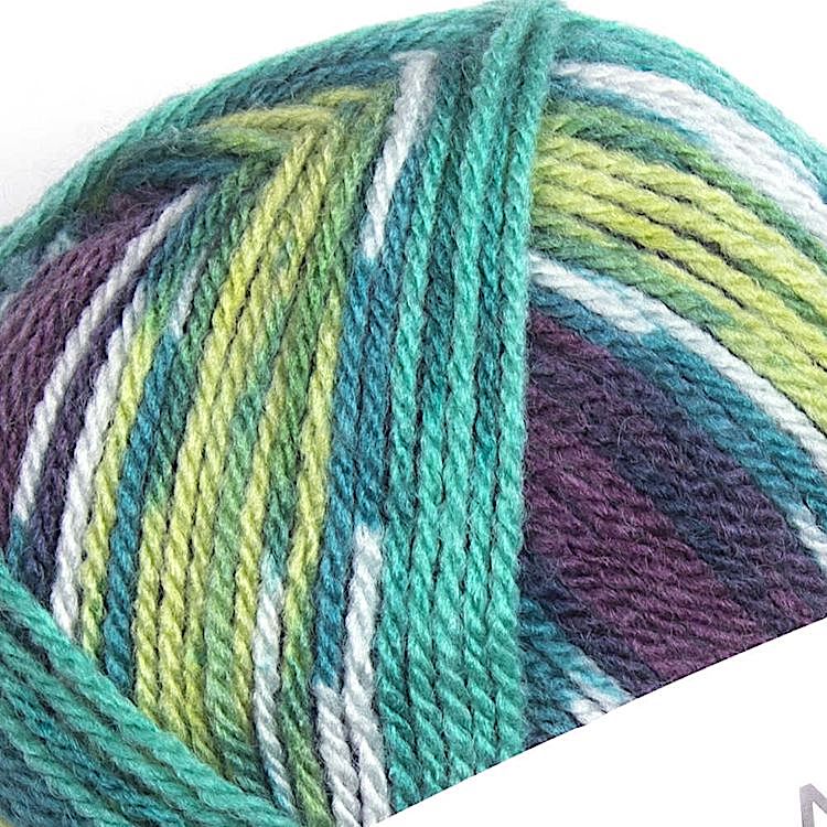 Пряжа YarnArt Crazy Color (178), мультиколор, 5 шт. по 100 г — картинка 2