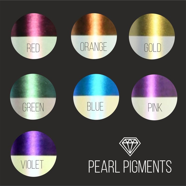 Пигмент минеральный розовый (Pink) 10 мл, CraftPigments Pearl — картинка 6