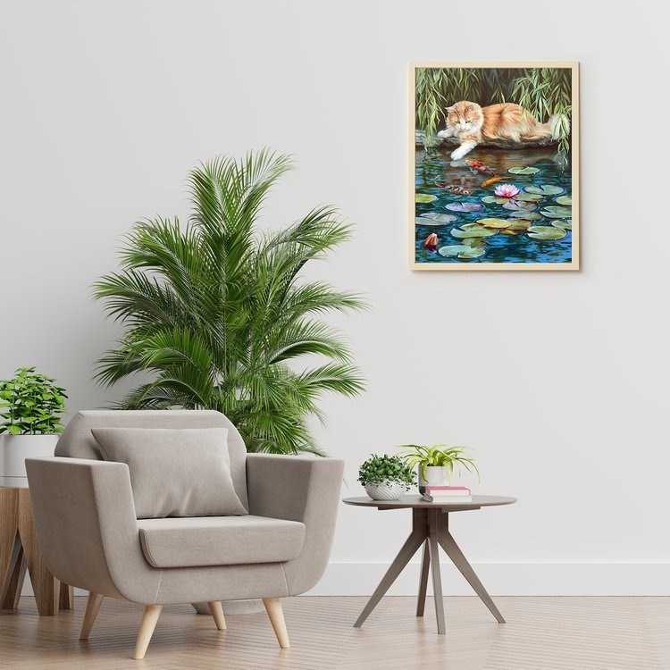 Картина по номерам «Ловись, рыбка» — картинка 4