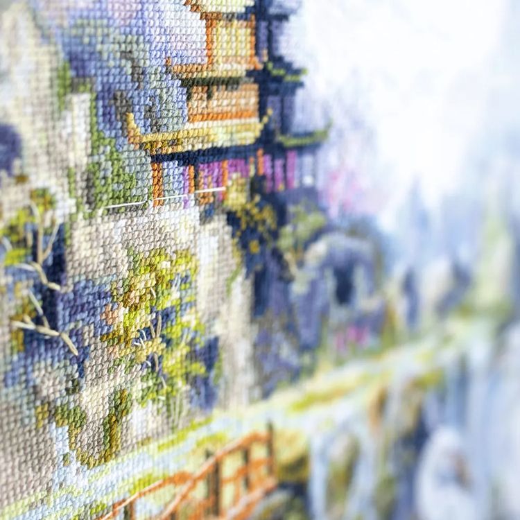 Набор для вышивания «Безмятежное утро» — картинка 7