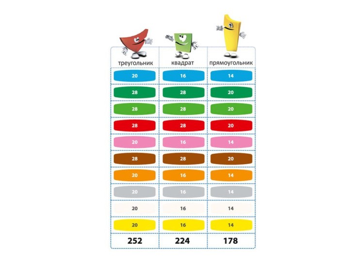 Магнитная мозаика (654 элемента, 11 цветов) — картинка 4