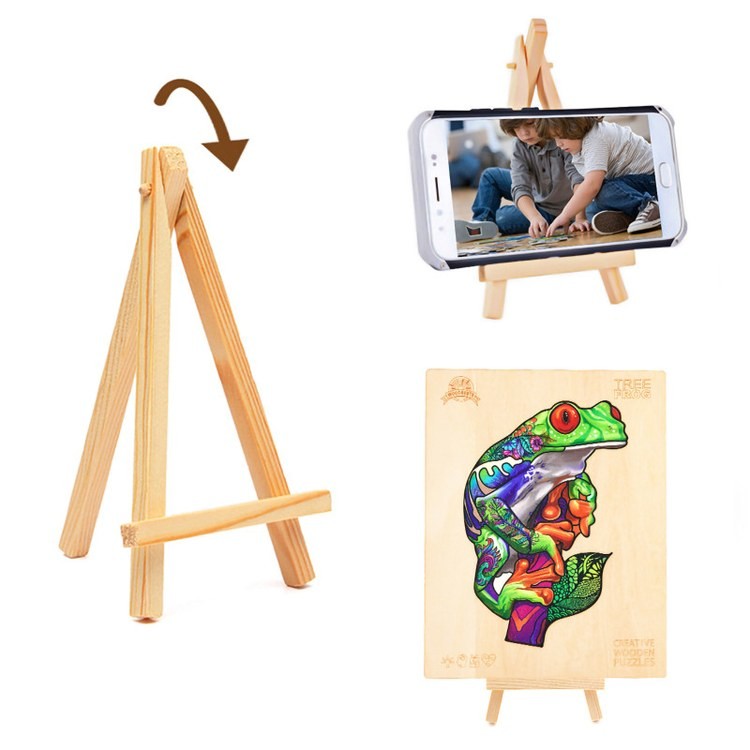 Деревянные пазлы «Древесная Лягушка M», Woodbests — картинка 7