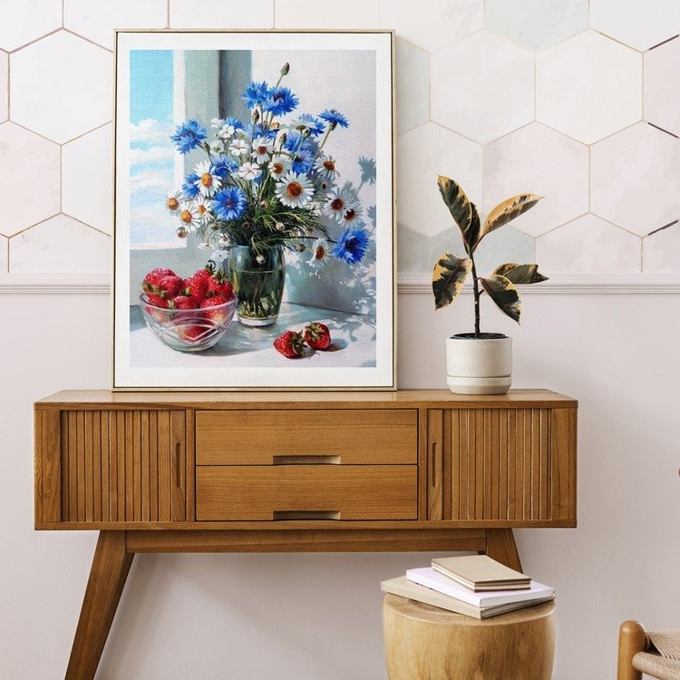 Картина по номерам «Полевой букет» — картинка 3