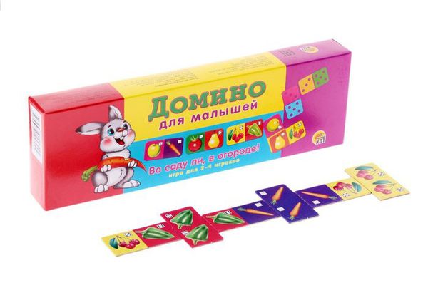 Домино для малышей «Во саду ли, в огороде» — картинка 4