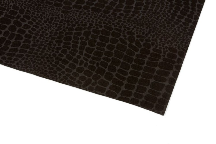 Фетр декоративный с рисунком «Крокодил», мягкий, 1 мм, 30х45 см ± 2 см, Blitz — картинка 2