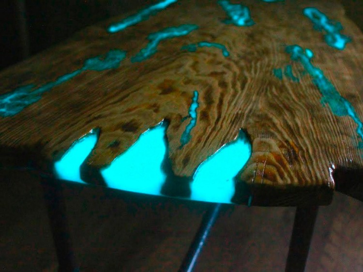 Флуоресцентный пигмент голубой (люминофор), Resin Pro — картинка 3