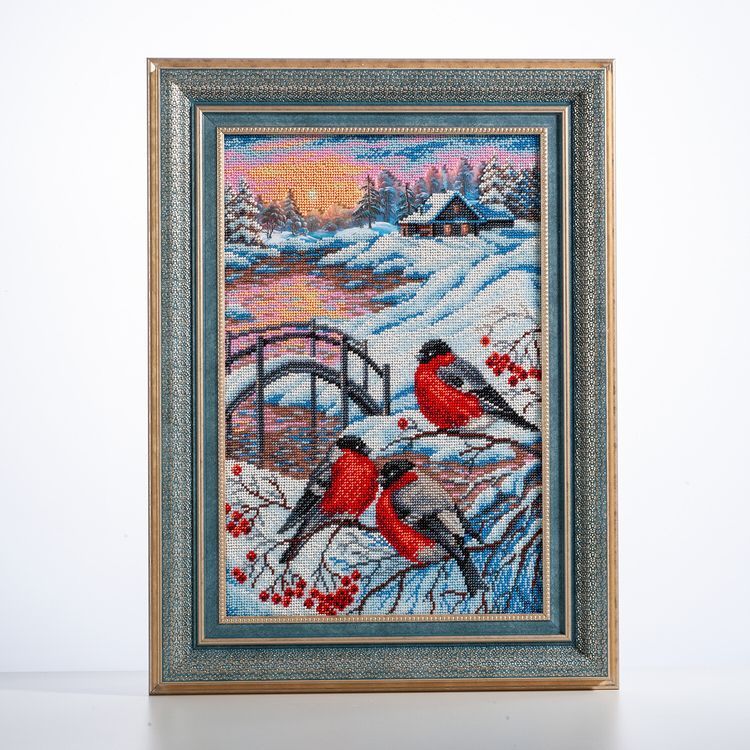 Набор для вышивания «Зимние краски» — картинка 2