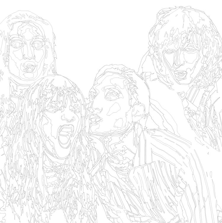 Картина по номерам «Группа Maneskin Манескин 9» — картинка 3