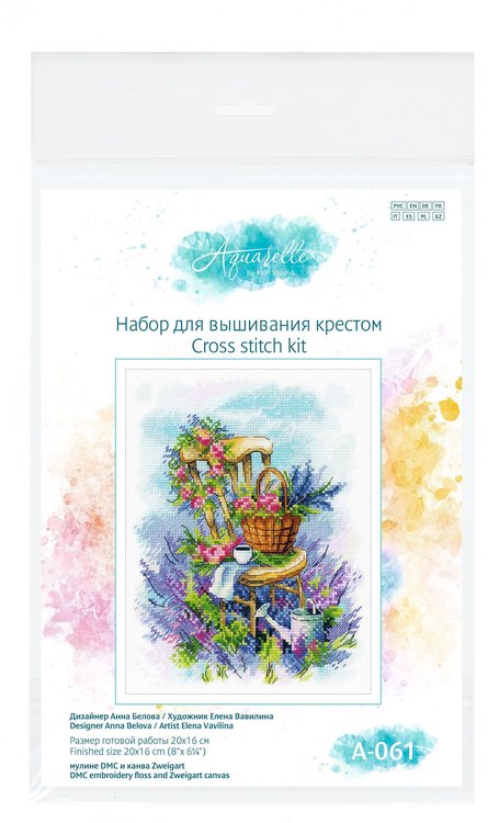 Набор для вышивания «Лавандовый завтрак» — картинка 6