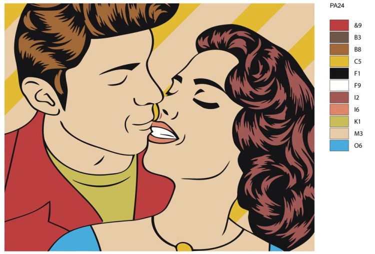 Картина по номерам «Любимый» — картинка 2