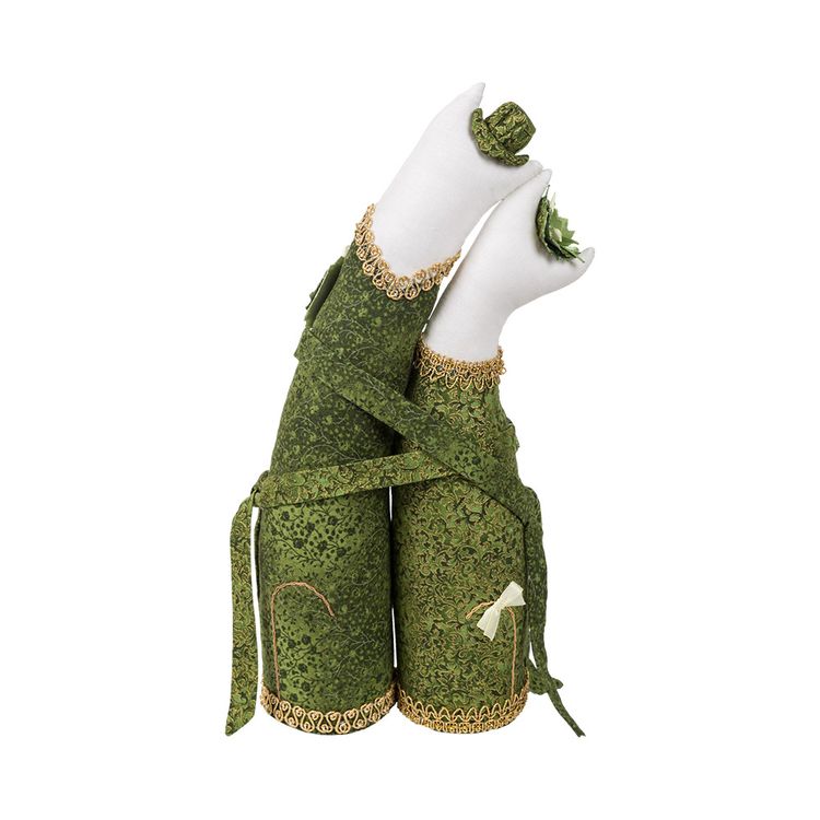 Набор для шитья «Коты-обнимашки изумрудные» — картинка 2