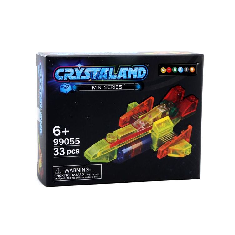 Конструктор CRYSTALAND «Мини Шаттл», 33 детали — картинка 2