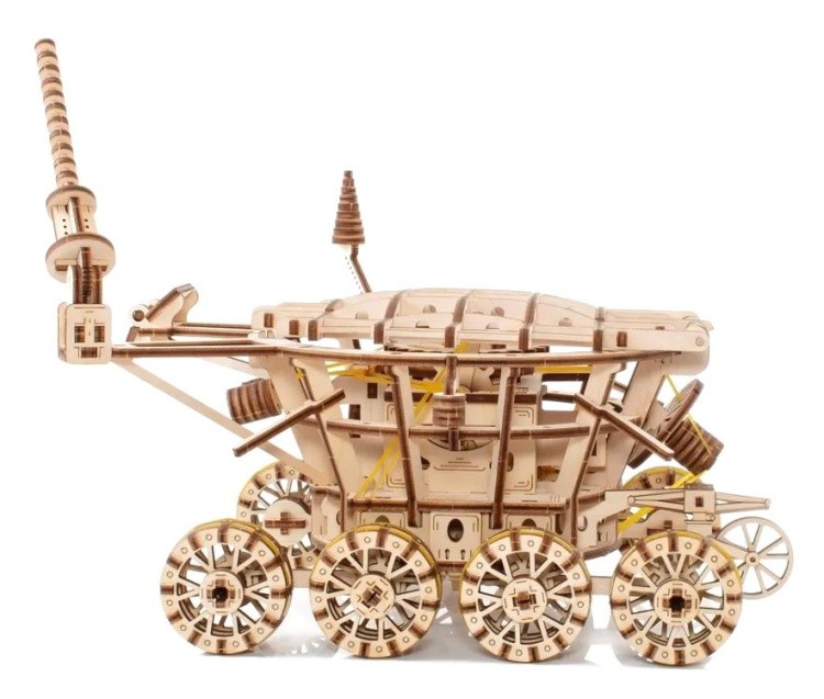Деревянный конструктор EWA «Робот Луноход» — картинка 3