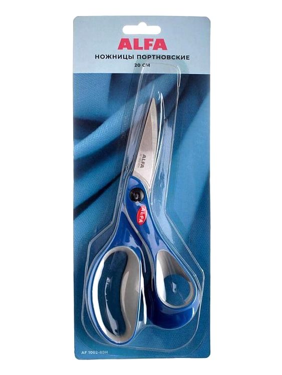 Ножницы портновские, 20 см, ALFA — картинка 4