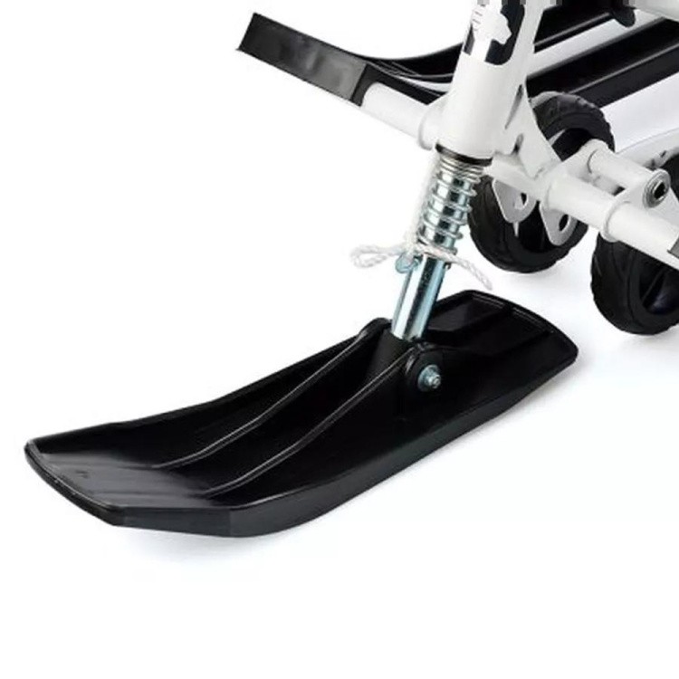 Снегокат детский 111 Mobile с ручкой (Зайка) — картинка 9