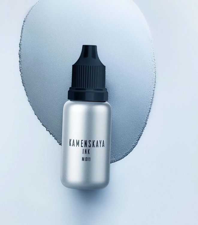 Алкогольные чернила серебро 15 мл, Kamenskaya Ink — картинка 2