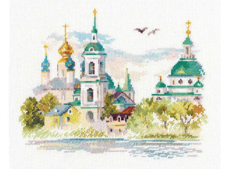 Набор для вышивания «Ростов Великий. Спасо-Яковлевский монастырь»
