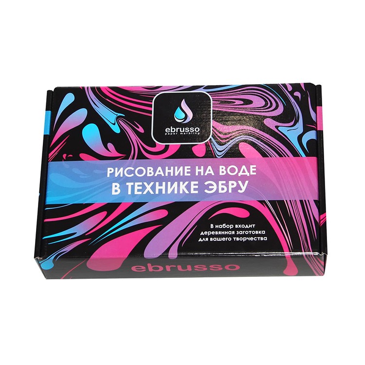 Набор для рисования эбру «MINI» 6 цветов, Ebrusso — картинка 2