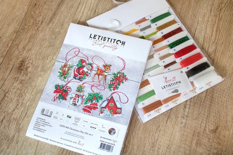 Набор для вышивания «Christmas Toys Kit nr.1» — картинка 7