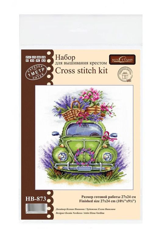 Набор для вышивания «По цветущим полям» — картинка 3