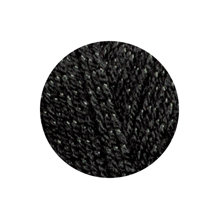 Пряжа ALIZE Sal simli (Сал сим) (60), черный, 5 шт. по 100 г — картинка 2