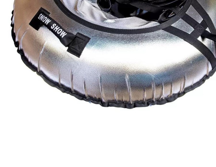 Детская зимняя ватрушка тюбинг для катания 105 см — картинка 6