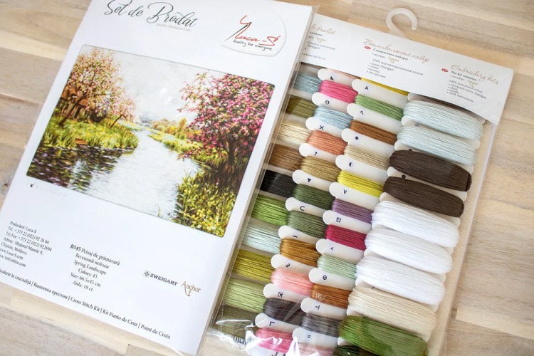 Набор для вышивания «Весенний пейзаж» — картинка 2