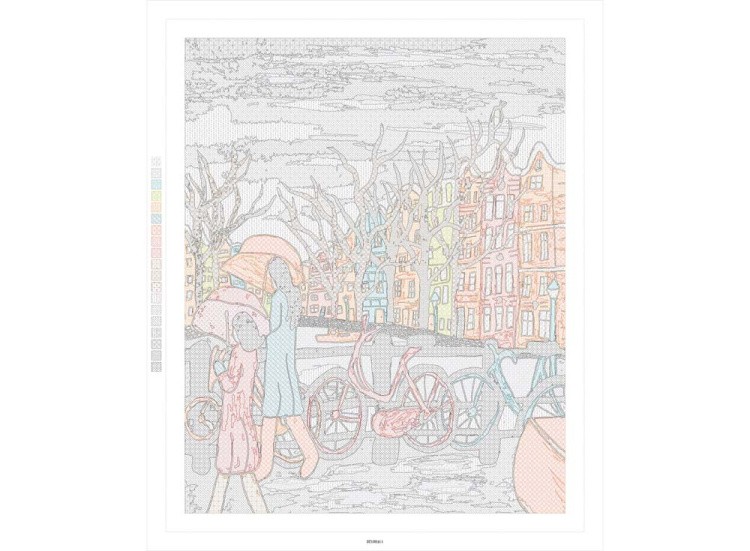 Картина по номерам «Амстердам» — картинка 3