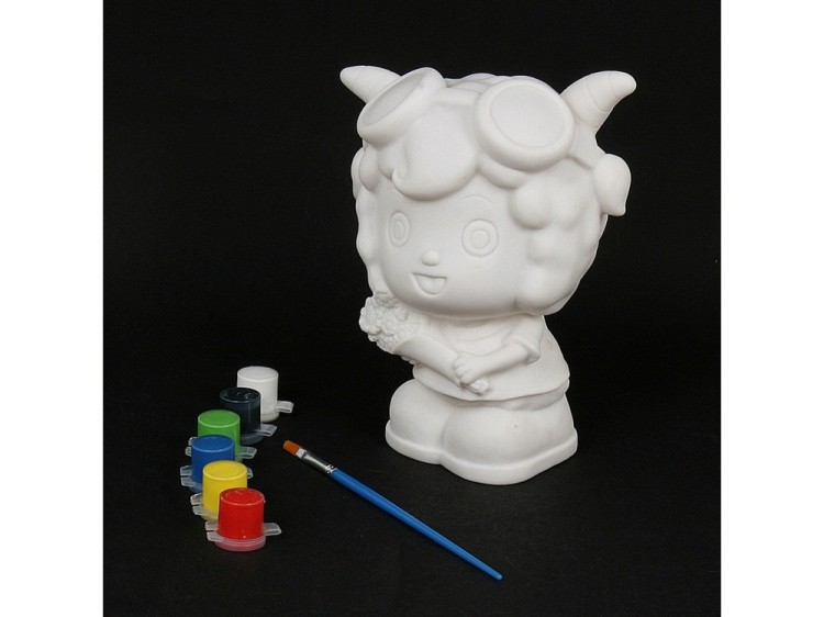 Виниловая копилка-раскраска «Овечка» — картинка 3