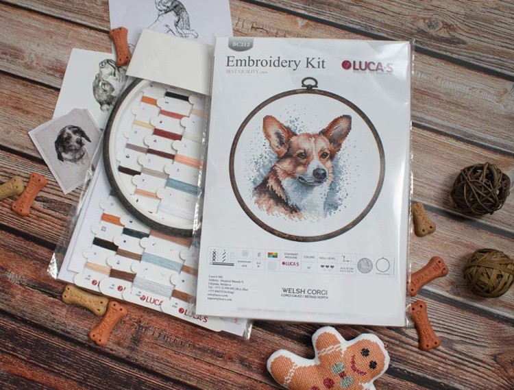 Набор для вышивания «Вельш корги» — картинка 3