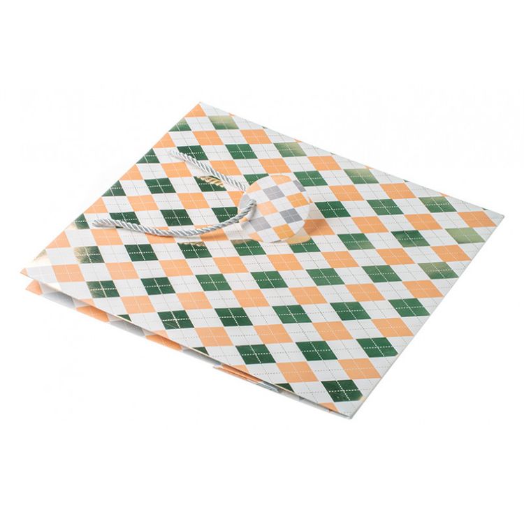 Подарочный пакет «Желтые ромбы» — картинка 5