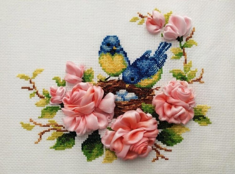 Набор для вышивания «Синички» — картинка 7