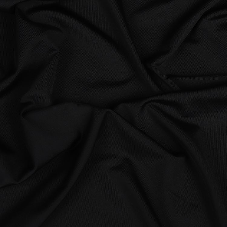 Микрофибра для нижнего белья, 5 м х 150 см, 190 г/м², цвет: черный, KRUZHEVO — картинка 2