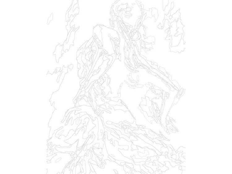 Картина по номерам «Танцующая» — картинка 3