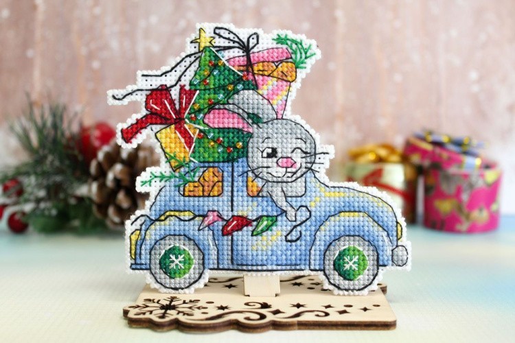 Набор для вышивания «Новогоднее путешествие» — картинка 2