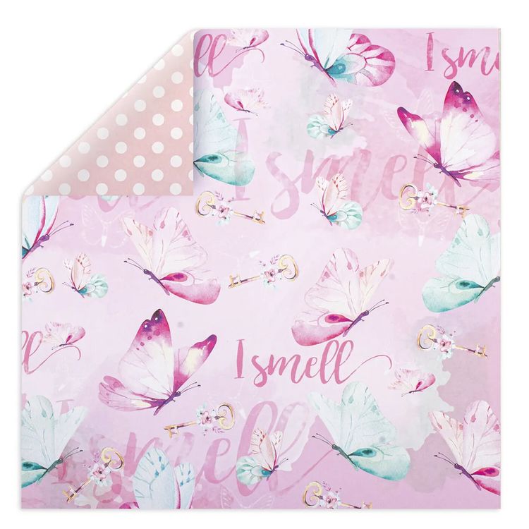 Бумага для скрапбукинга 30х30 см «Нежность природы», 12 дизайнов — картинка 7