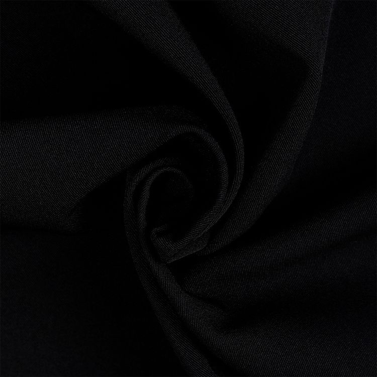 Ткань Пикачу, 5 м x 150 см, 230 г/м², цвет: черный, TBY