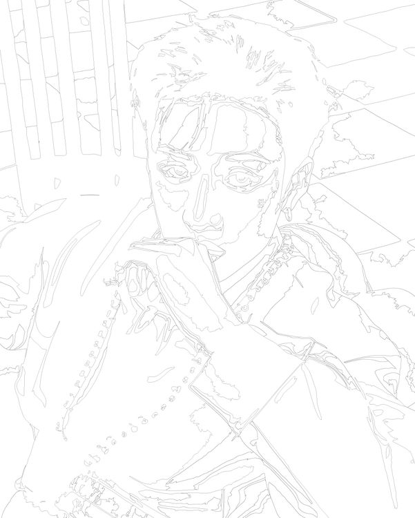 Картина по номерам «Stray Kids Стрей Кидс: Бан Чан» — картинка 2