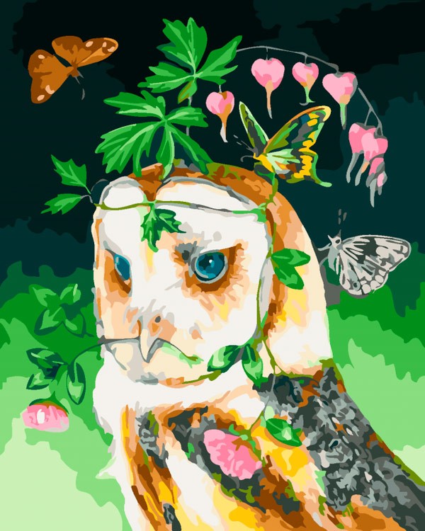 Картина по номерам «Мечты совы»
