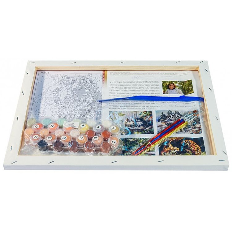 Картина по номерам «Побегаем?» — картинка 3