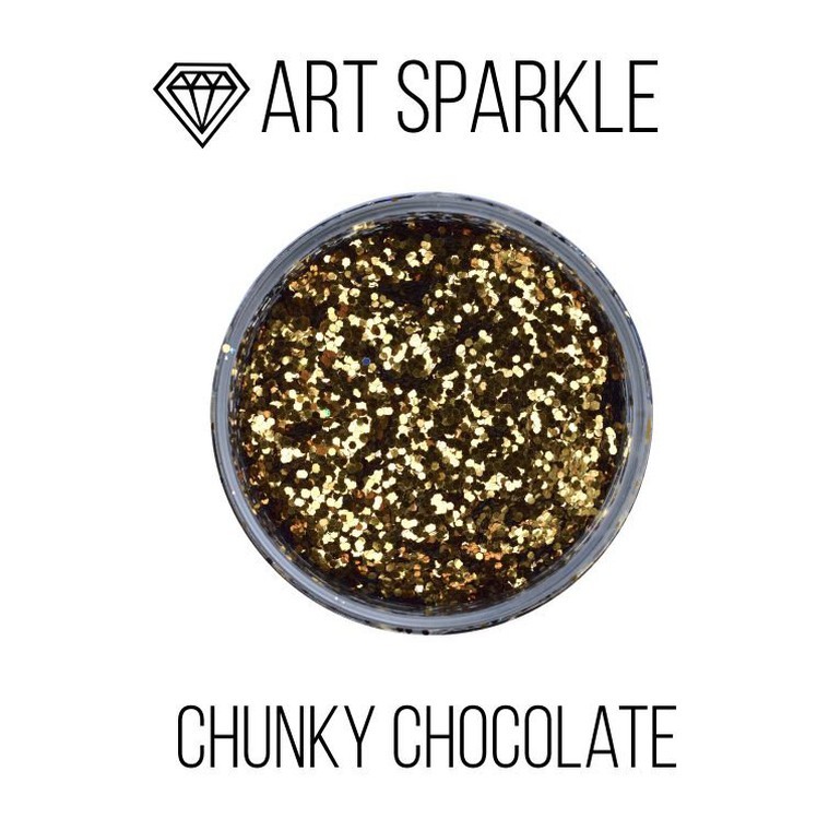 Глиттер крупный Chunky Chocolate, 50 г, Craftsmen.store