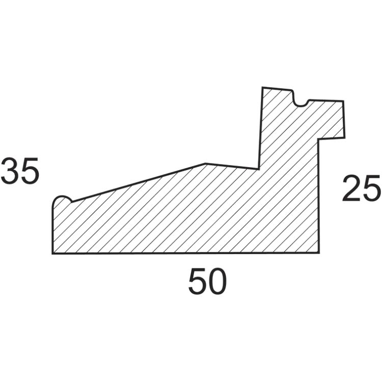 Багетная рама без стекла «Camilla», 40х50 см — картинка 6