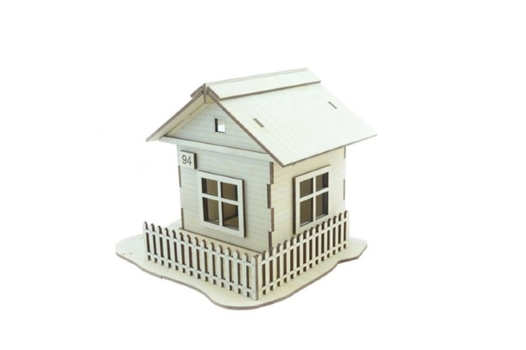 Деревянный конструктор «Домик 94» — картинка 3