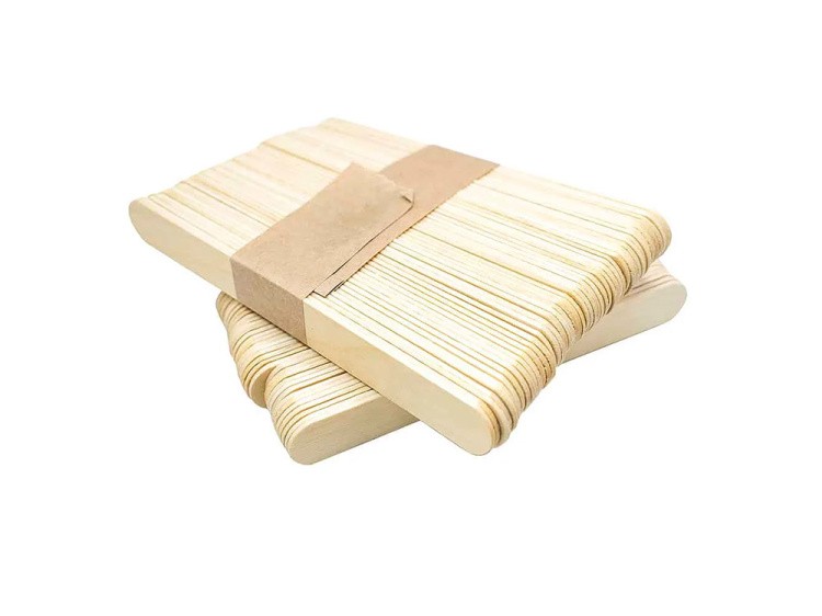 Шпатель деревянный, 140х12 мм, 100 шт., Craftsmen.store — картинка 3