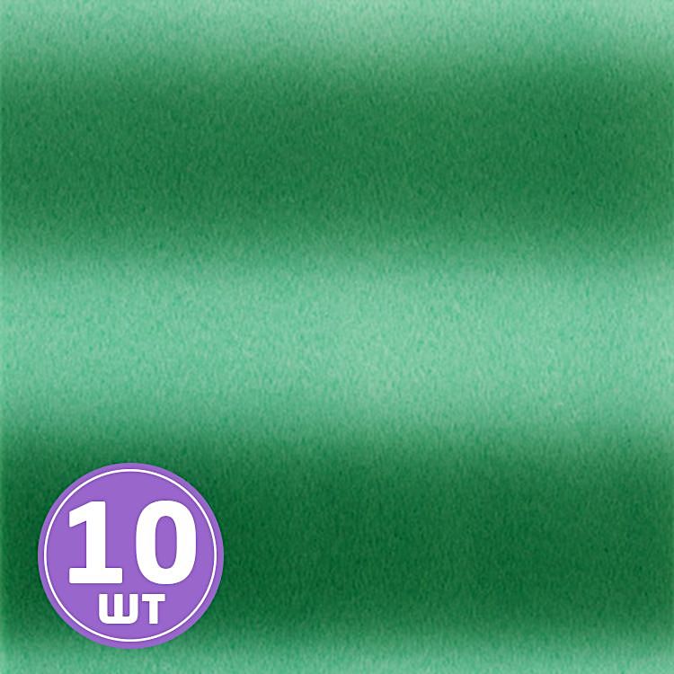 Подарочный бант, 15,5 см, 10 шт., цвет: зеленый, Stilerra
