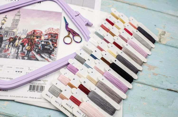 Набор для вышивания «Westminster Bridge» — картинка 3