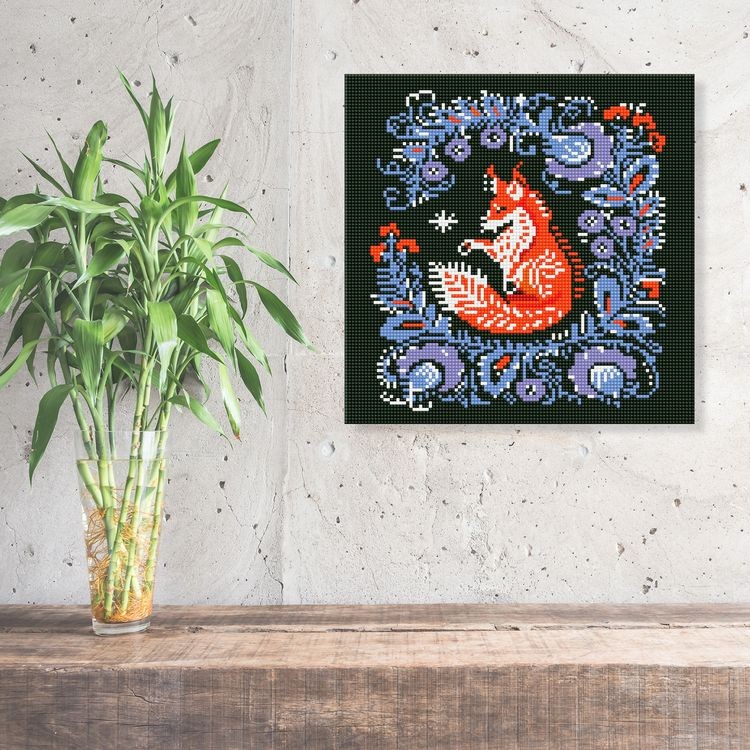 Алмазная вышивка «Лисица» — картинка 5